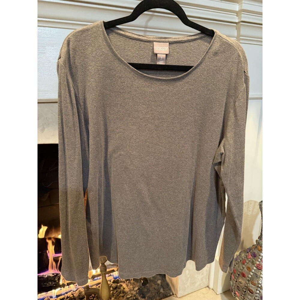 Chico’s Brown Sweater Size 3